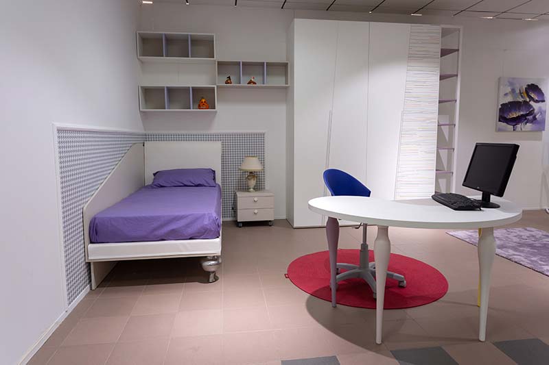 Cameretta con letto singolo